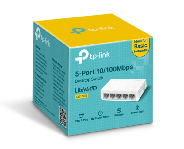 Switch 5 puertos tp link