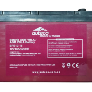 batería 12v 16A VRLA